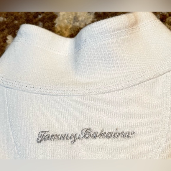 Tommy Bahama half zip 
 ￼ - Picture 4 of 6